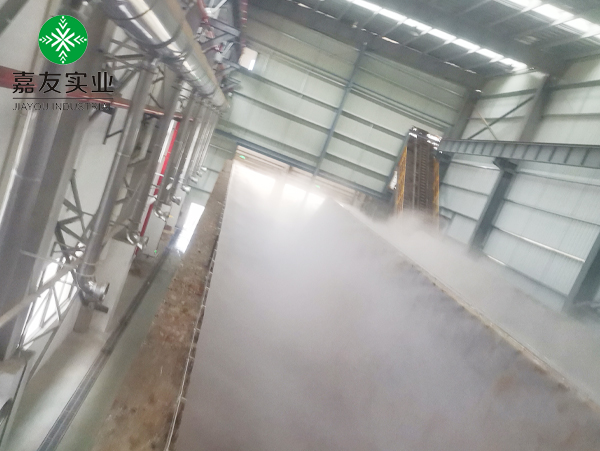 危廢倉庫噴霧除塵系統應用案例，24小時智能噴霧降塵抑塵